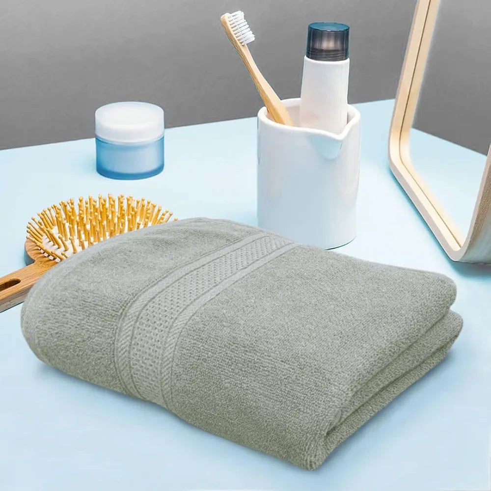 Luxe Home Cotton Bath Towel 450 GSM Quick Dry Large Size Bathroom Towels for Men & Women, Home, Kitchen, Gym, Spa
